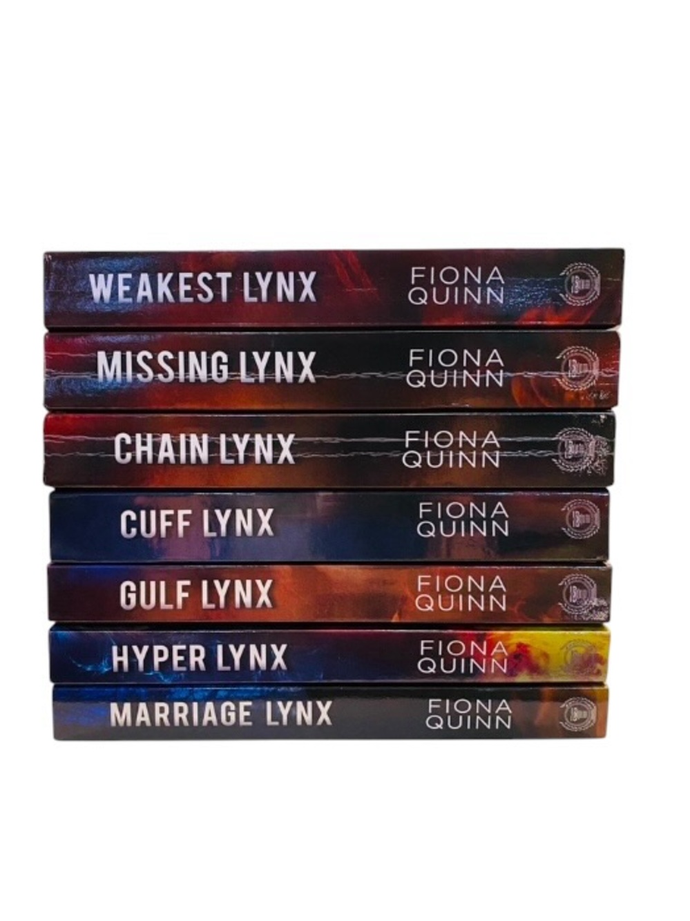 Fiona Quinn Lynx Complete Series 1-7 Book Set Romantic Suspense 7 Book Set